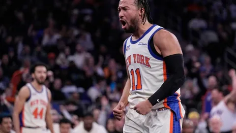 “2月22日NBA：尼克斯战骑士，唐斯精彩瞬间集锦”